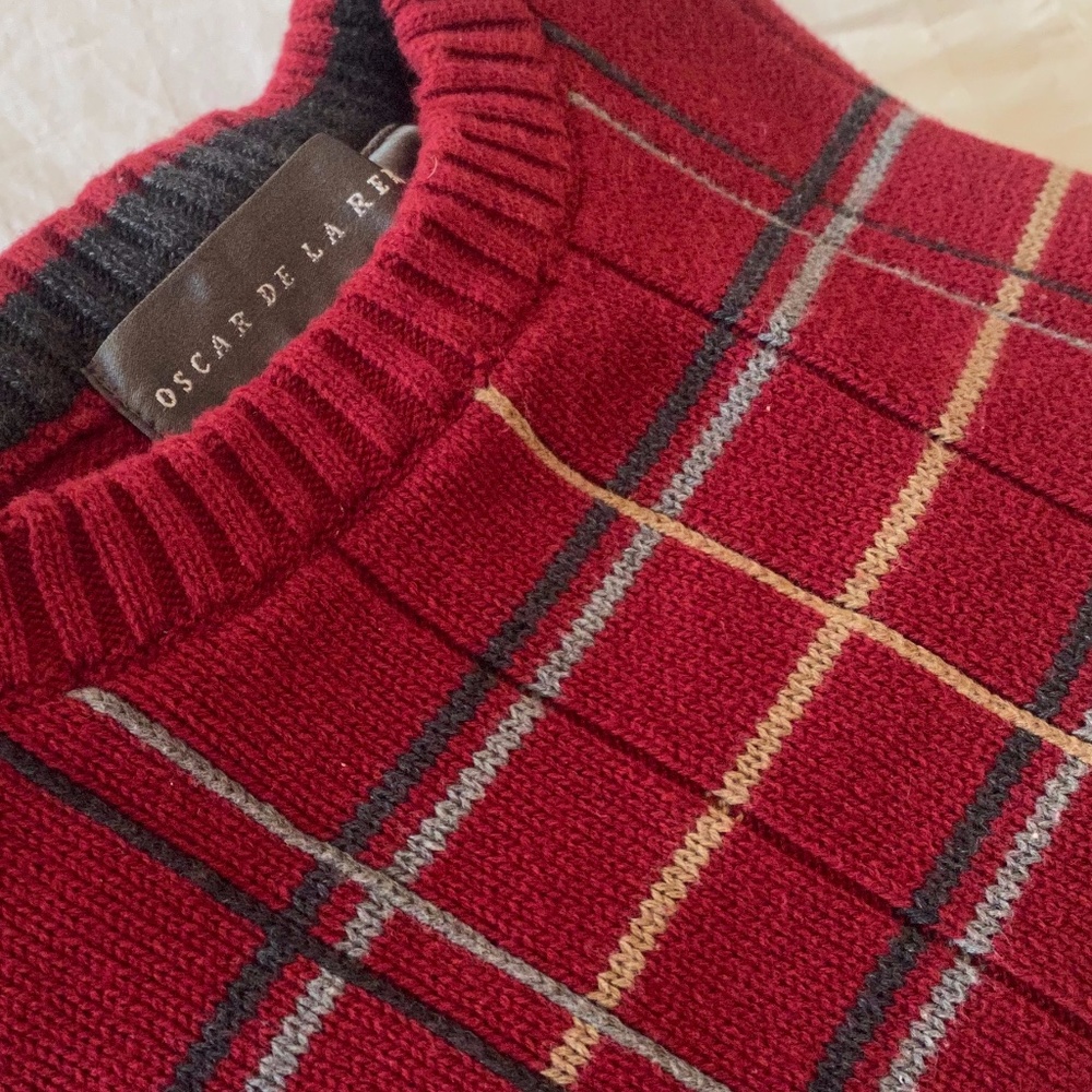 Oscar de la Renta Knit Sweater Men's M